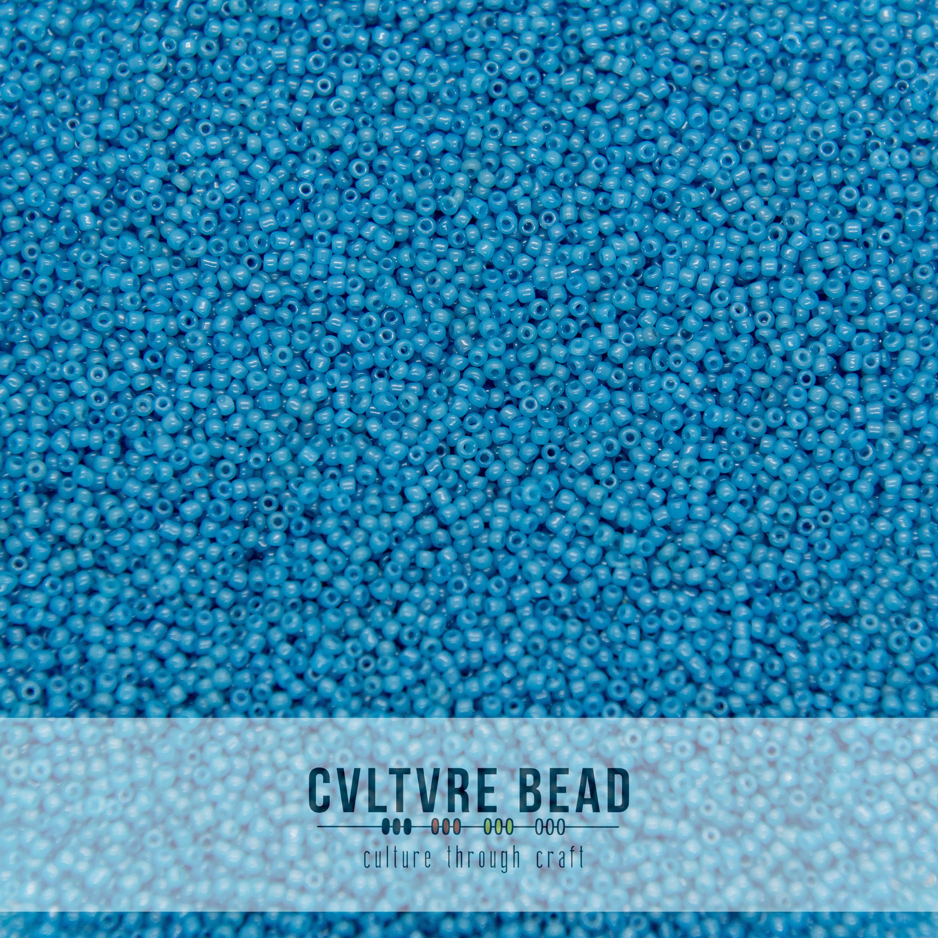 14/0 Greasy Turquoise Blue - Vintage/Antique